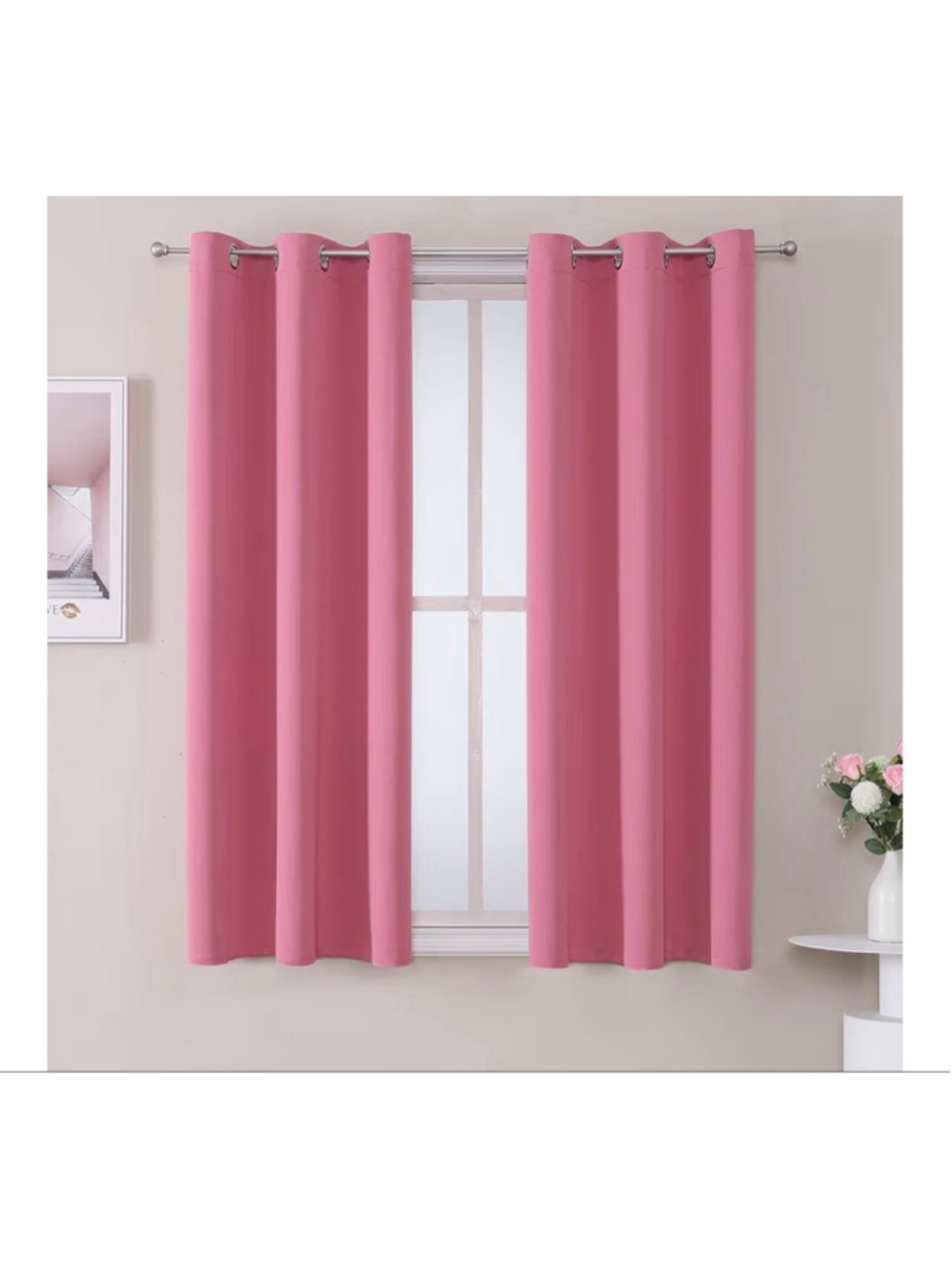 NEW 2 Panels Grommet Room Darkening Curtains Bedroom Living 42"W x 63"L